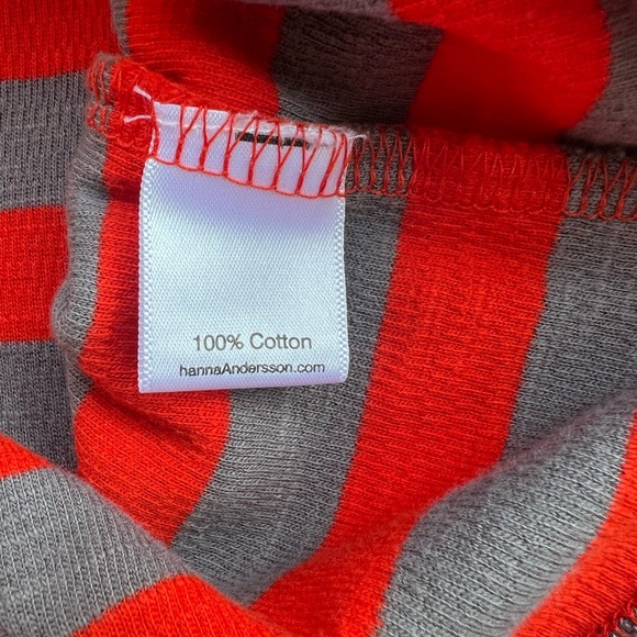 Hanna Andersson Boys Striped Long Sleeve Shirts Size 5 - Picture 8 of 10